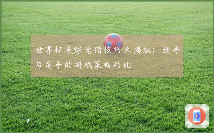 世界杯滚球竞猜技巧大揭秘：新手与高手的游戏策略对比